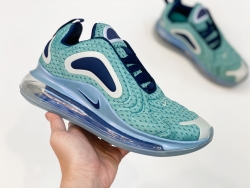 GIÀY AIR MAX 720 NAM NỮ CAO CẤP ÊM BỀN (XANH VIỀN VÀNG)