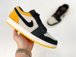 GIÀY JORDAN 1 LOW NAM NỮ CAO CẤP (ĐEN VÀNG)